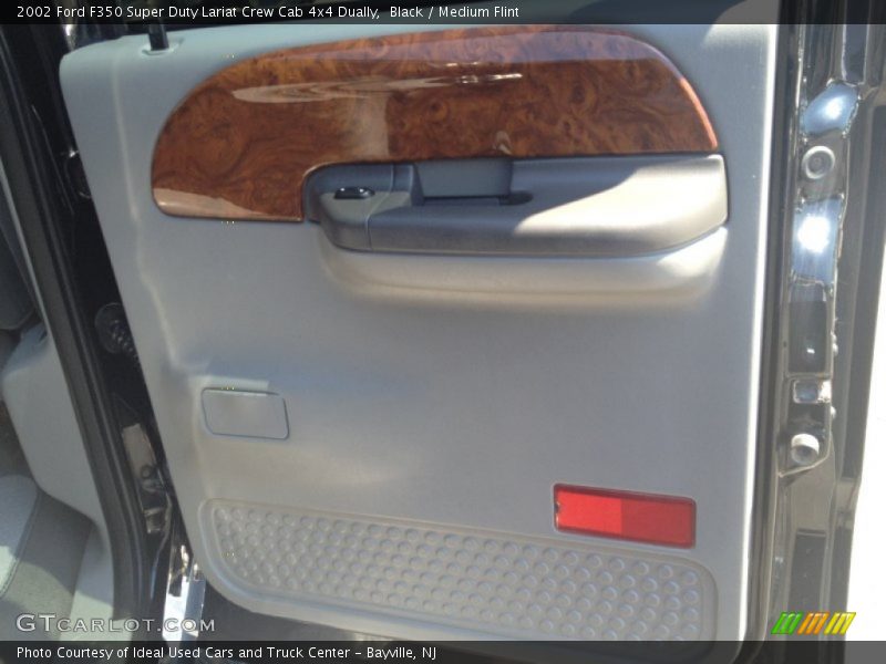 Black / Medium Flint 2002 Ford F350 Super Duty Lariat Crew Cab 4x4 Dually