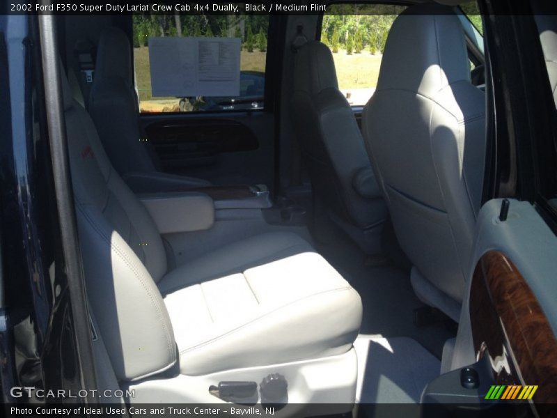 Black / Medium Flint 2002 Ford F350 Super Duty Lariat Crew Cab 4x4 Dually