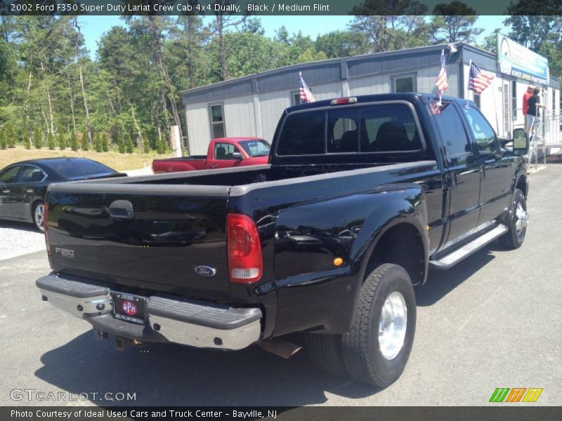 Black / Medium Flint 2002 Ford F350 Super Duty Lariat Crew Cab 4x4 Dually