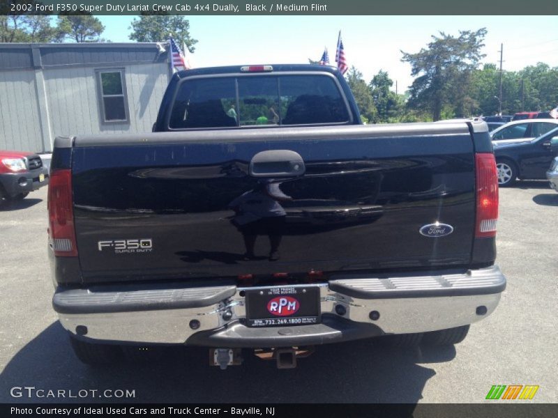 Black / Medium Flint 2002 Ford F350 Super Duty Lariat Crew Cab 4x4 Dually