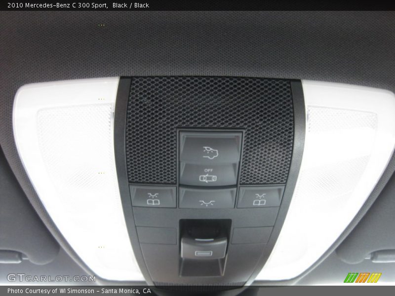 Black / Black 2010 Mercedes-Benz C 300 Sport