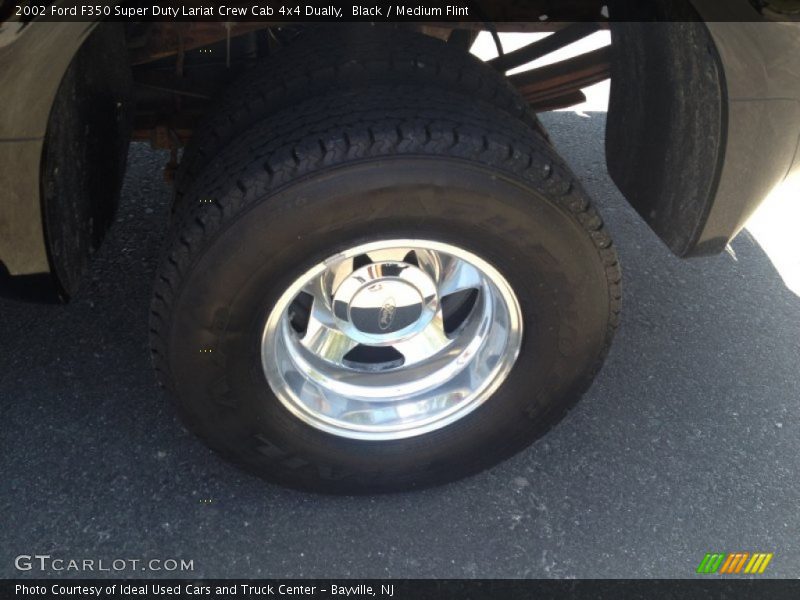 Black / Medium Flint 2002 Ford F350 Super Duty Lariat Crew Cab 4x4 Dually