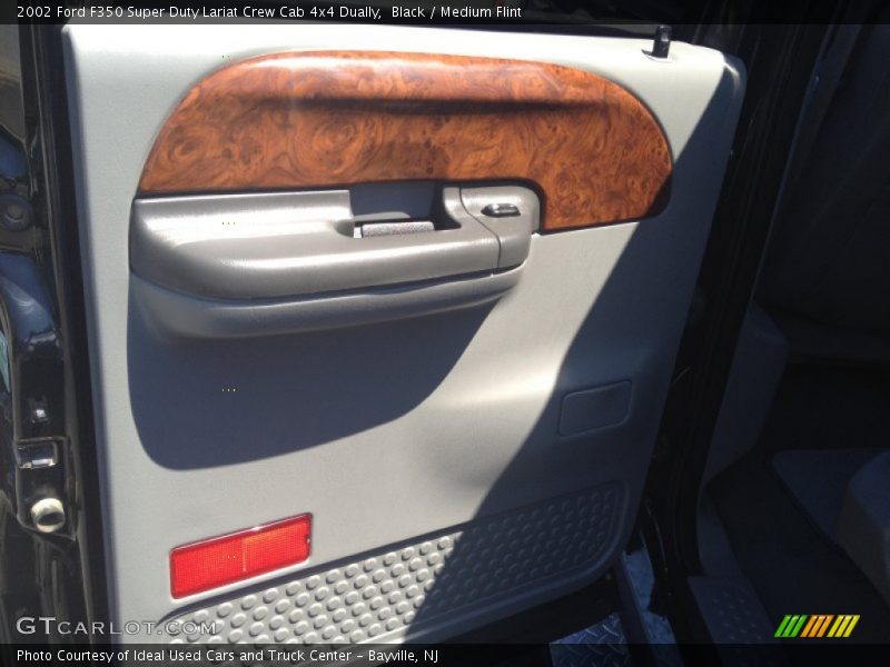 Black / Medium Flint 2002 Ford F350 Super Duty Lariat Crew Cab 4x4 Dually