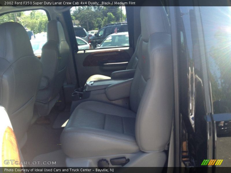 Black / Medium Flint 2002 Ford F350 Super Duty Lariat Crew Cab 4x4 Dually