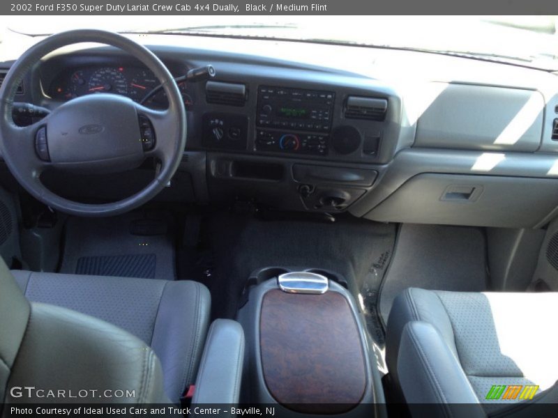 Black / Medium Flint 2002 Ford F350 Super Duty Lariat Crew Cab 4x4 Dually