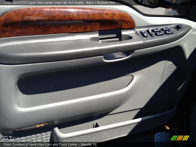 Black / Medium Flint 2002 Ford F350 Super Duty Lariat Crew Cab 4x4 Dually