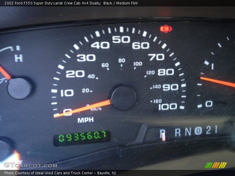 Black / Medium Flint 2002 Ford F350 Super Duty Lariat Crew Cab 4x4 Dually