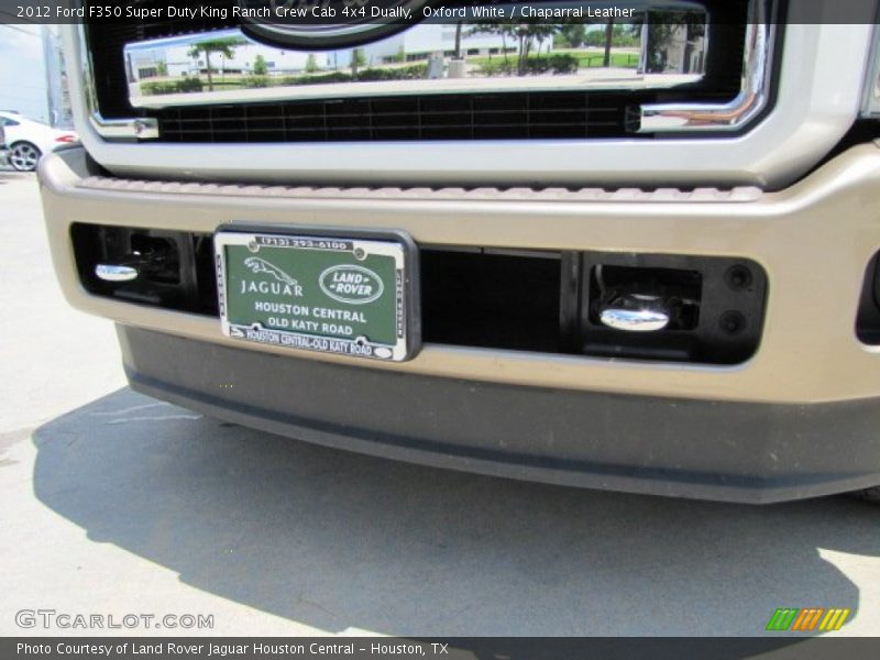 Oxford White / Chaparral Leather 2012 Ford F350 Super Duty King Ranch Crew Cab 4x4 Dually