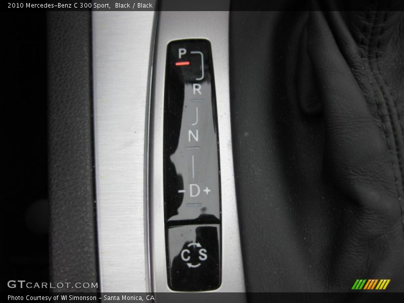 Black / Black 2010 Mercedes-Benz C 300 Sport