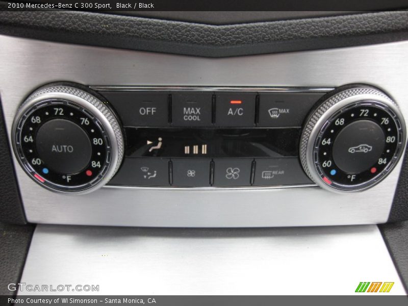 Black / Black 2010 Mercedes-Benz C 300 Sport