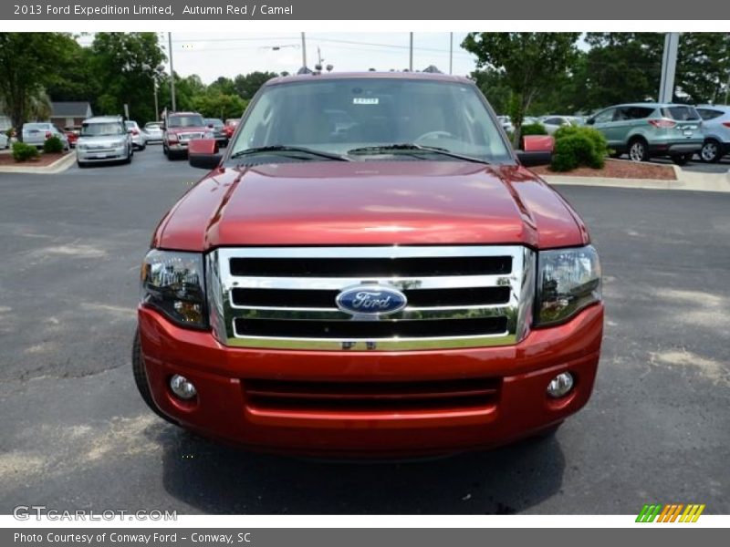 Autumn Red / Camel 2013 Ford Expedition Limited
