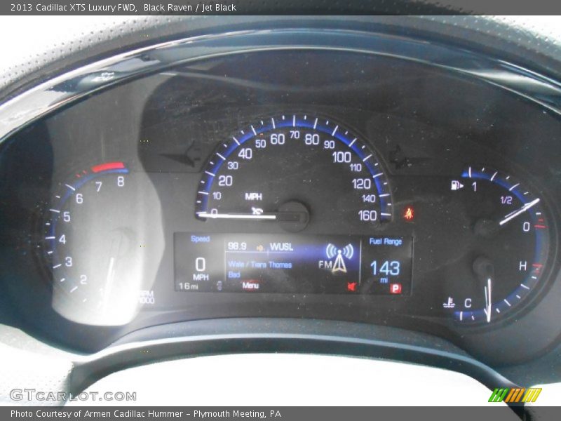 Black Raven / Jet Black 2013 Cadillac XTS Luxury FWD