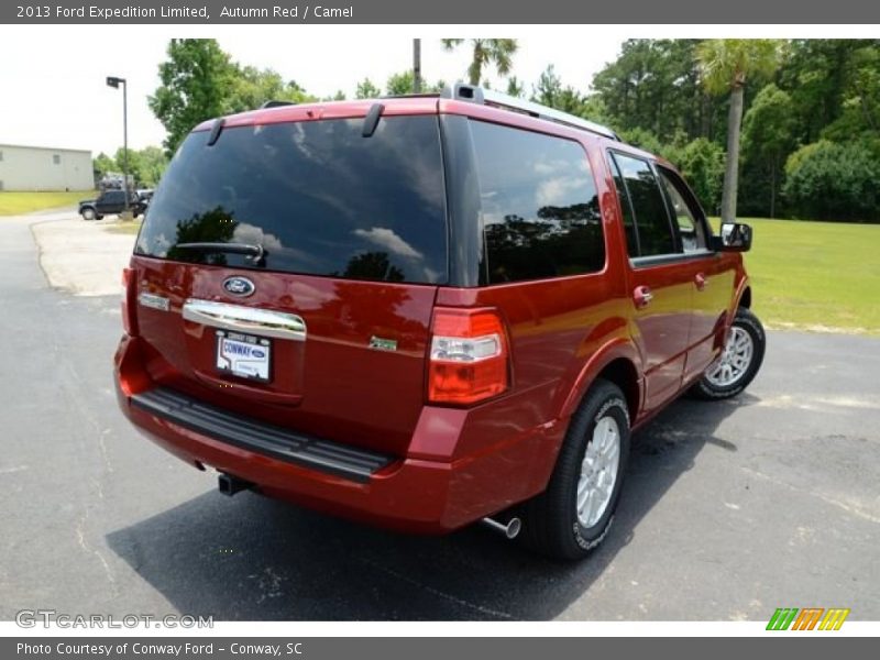 Autumn Red / Camel 2013 Ford Expedition Limited