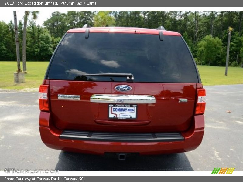 Autumn Red / Camel 2013 Ford Expedition Limited