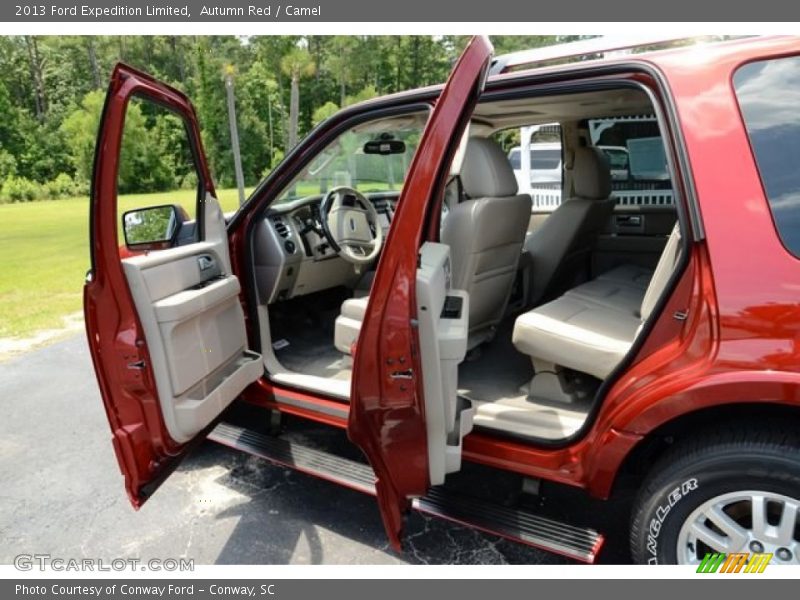 Autumn Red / Camel 2013 Ford Expedition Limited