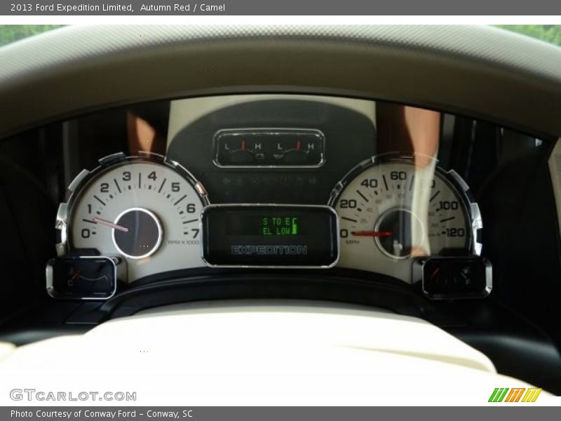 Autumn Red / Camel 2013 Ford Expedition Limited