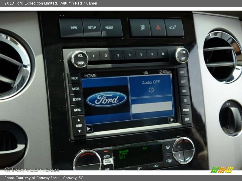 Autumn Red / Camel 2013 Ford Expedition Limited