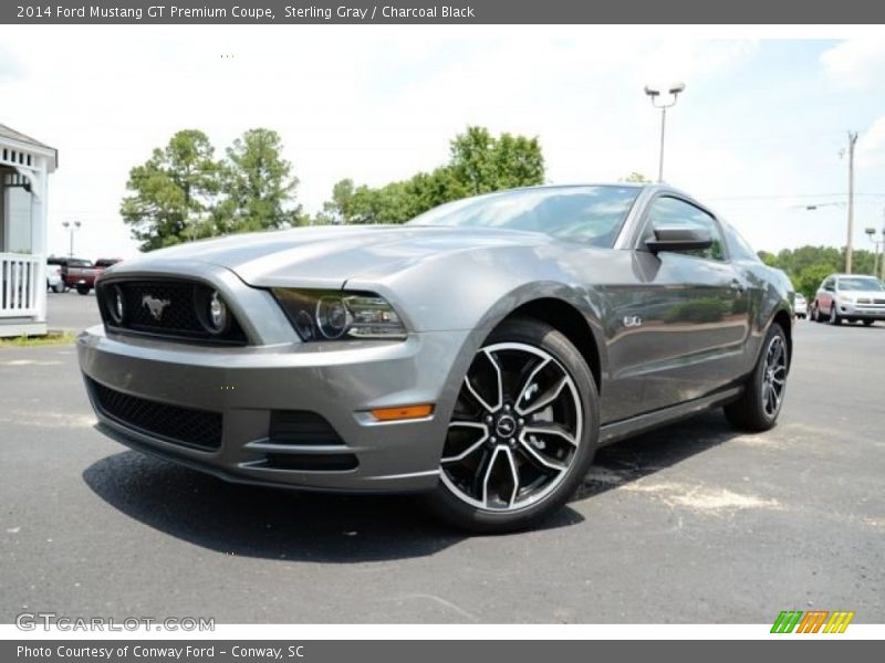 Front 3/4 View of 2014 Mustang GT Premium Coupe