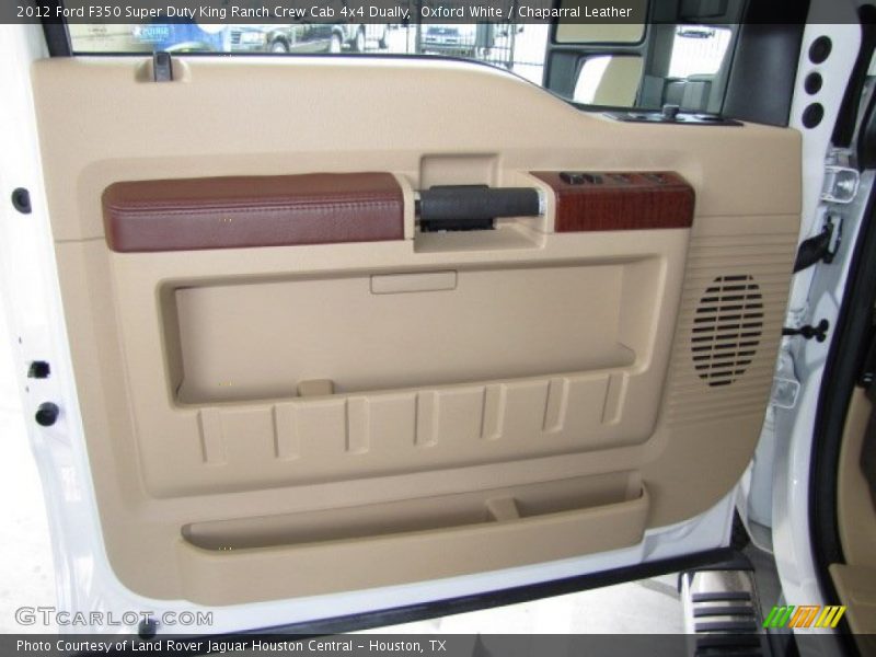 Oxford White / Chaparral Leather 2012 Ford F350 Super Duty King Ranch Crew Cab 4x4 Dually
