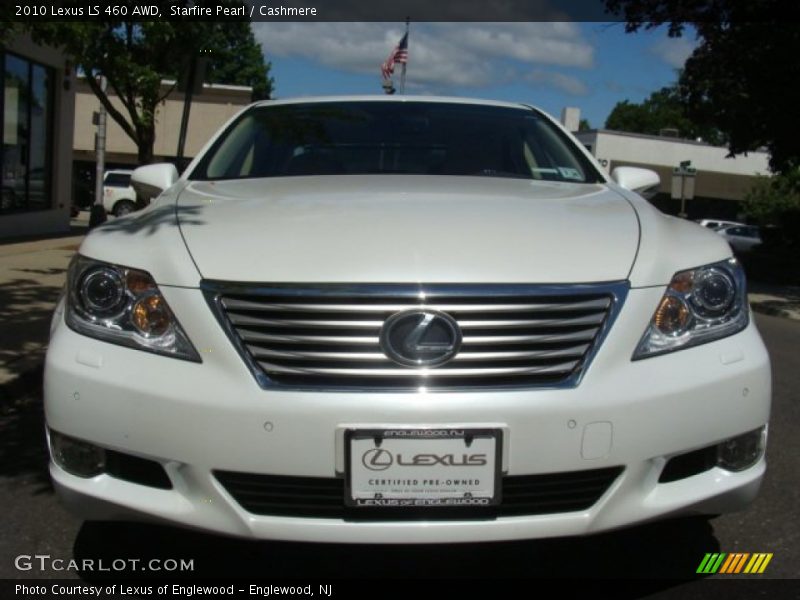 Starfire Pearl / Cashmere 2010 Lexus LS 460 AWD