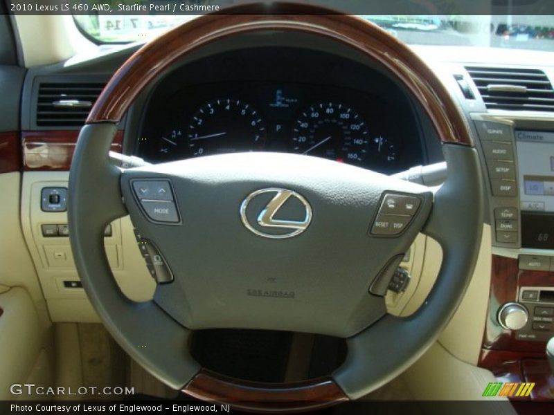 Starfire Pearl / Cashmere 2010 Lexus LS 460 AWD