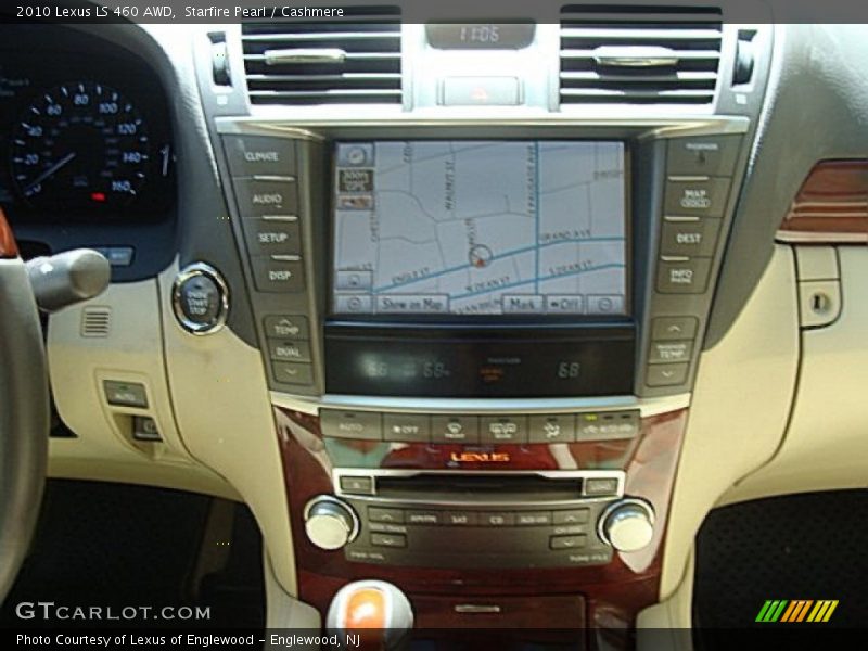 Starfire Pearl / Cashmere 2010 Lexus LS 460 AWD