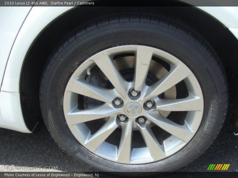 Starfire Pearl / Cashmere 2010 Lexus LS 460 AWD
