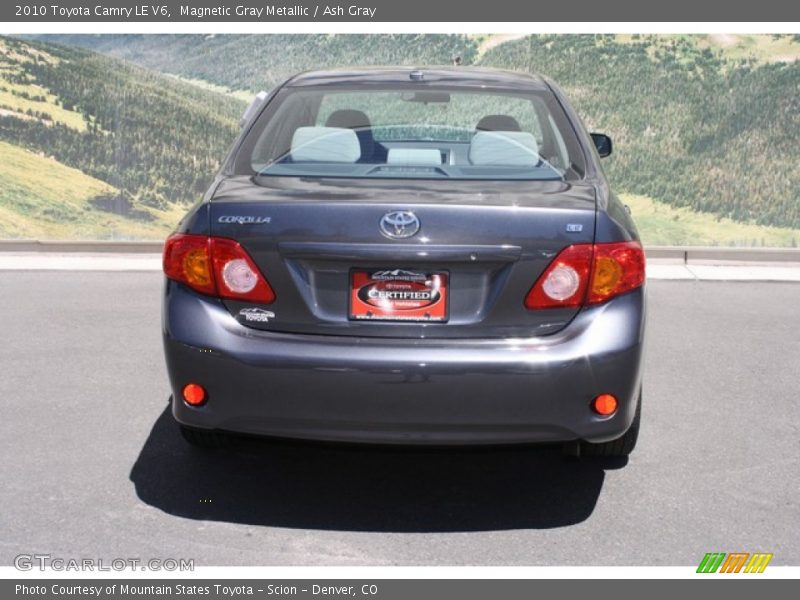 Magnetic Gray Metallic / Ash Gray 2010 Toyota Camry LE V6