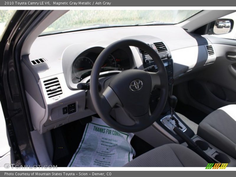 Magnetic Gray Metallic / Ash Gray 2010 Toyota Camry LE V6