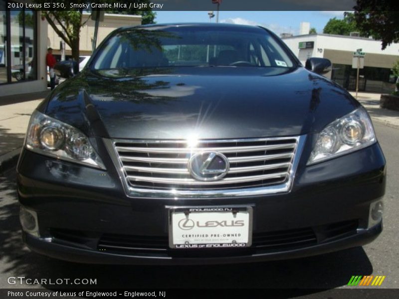 Smoky Granite Mica / Light Gray 2010 Lexus ES 350