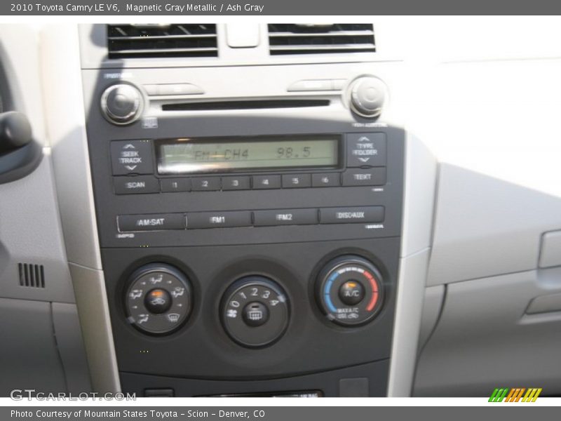 Magnetic Gray Metallic / Ash Gray 2010 Toyota Camry LE V6