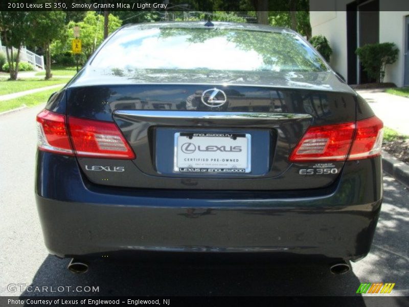 Smoky Granite Mica / Light Gray 2010 Lexus ES 350