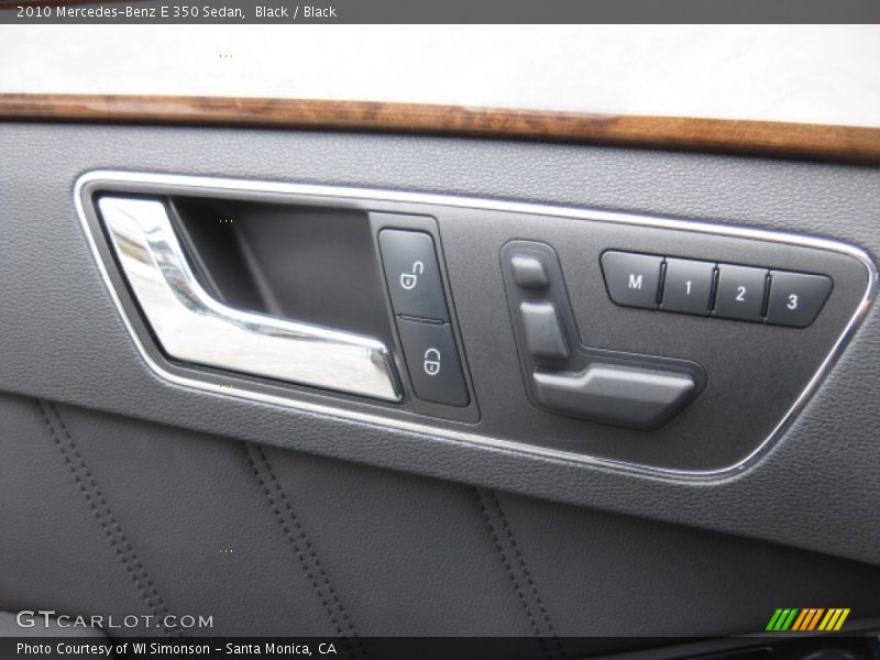 Black / Black 2010 Mercedes-Benz E 350 Sedan