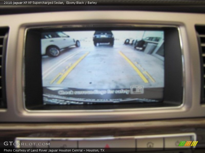 Ebony Black / Barley 2010 Jaguar XF XF Supercharged Sedan