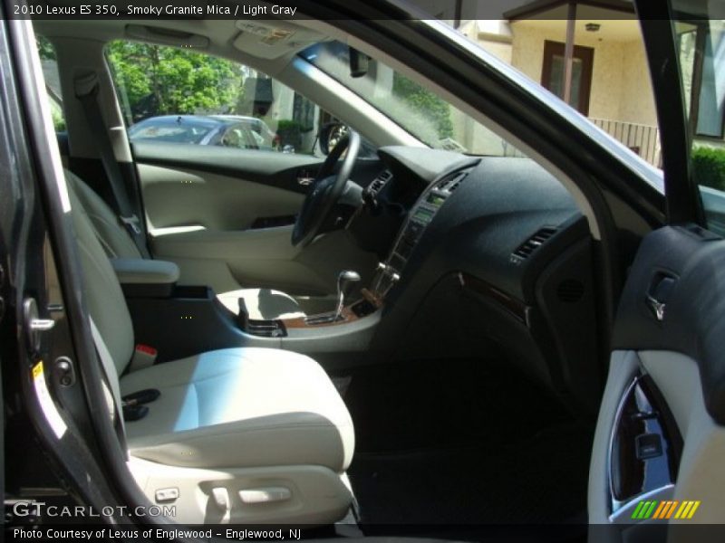 Smoky Granite Mica / Light Gray 2010 Lexus ES 350