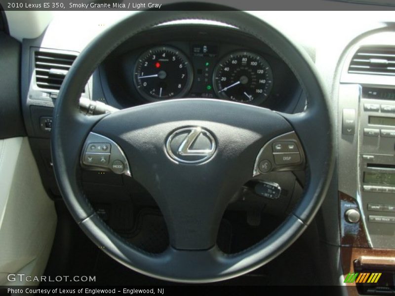 Smoky Granite Mica / Light Gray 2010 Lexus ES 350