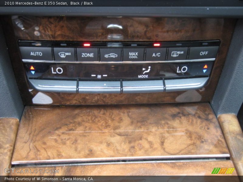 Black / Black 2010 Mercedes-Benz E 350 Sedan