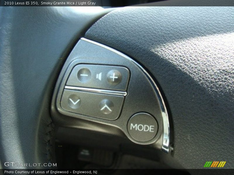 Smoky Granite Mica / Light Gray 2010 Lexus ES 350
