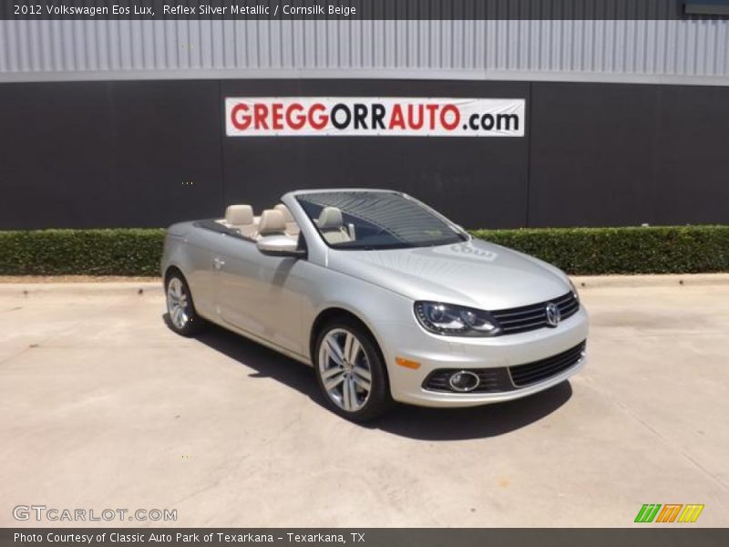 Reflex Silver Metallic / Cornsilk Beige 2012 Volkswagen Eos Lux