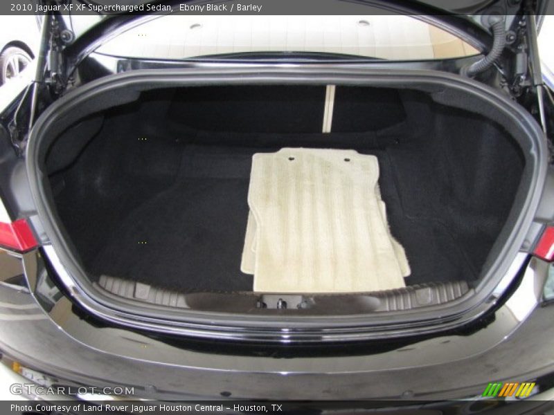 Ebony Black / Barley 2010 Jaguar XF XF Supercharged Sedan