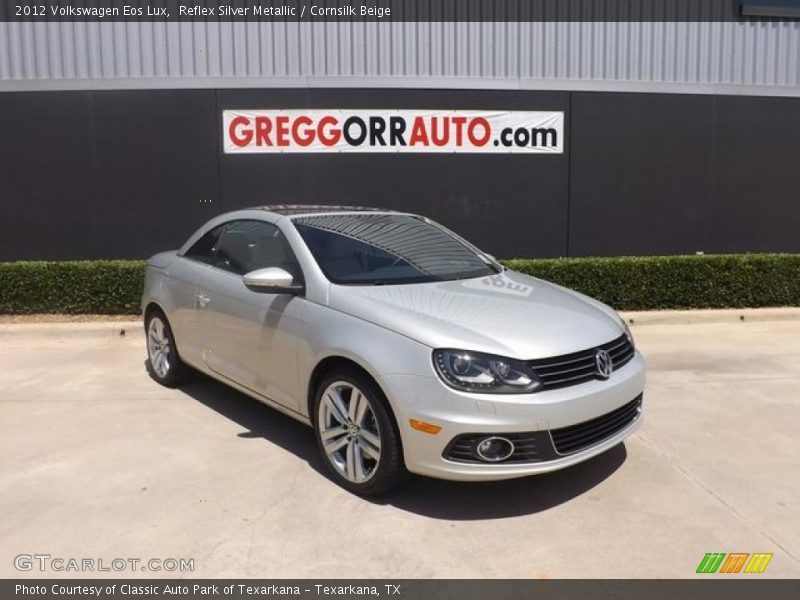 Reflex Silver Metallic / Cornsilk Beige 2012 Volkswagen Eos Lux