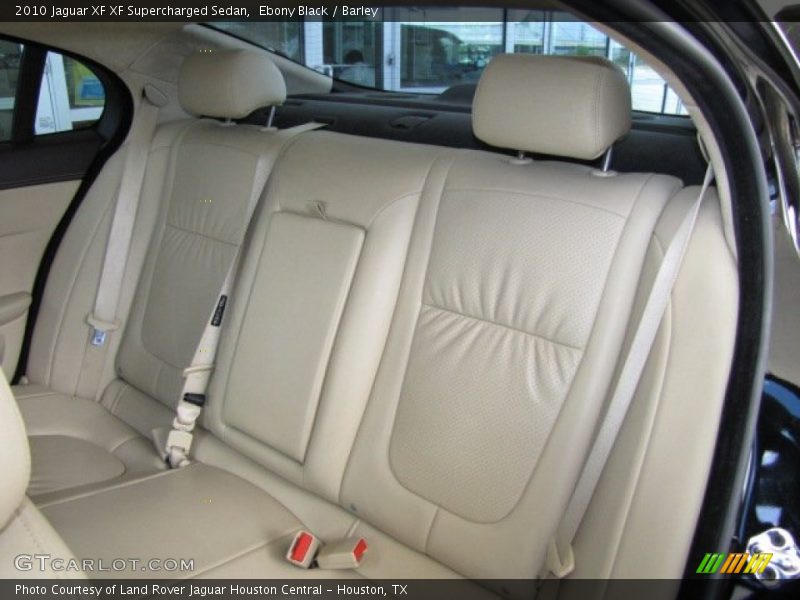 Ebony Black / Barley 2010 Jaguar XF XF Supercharged Sedan