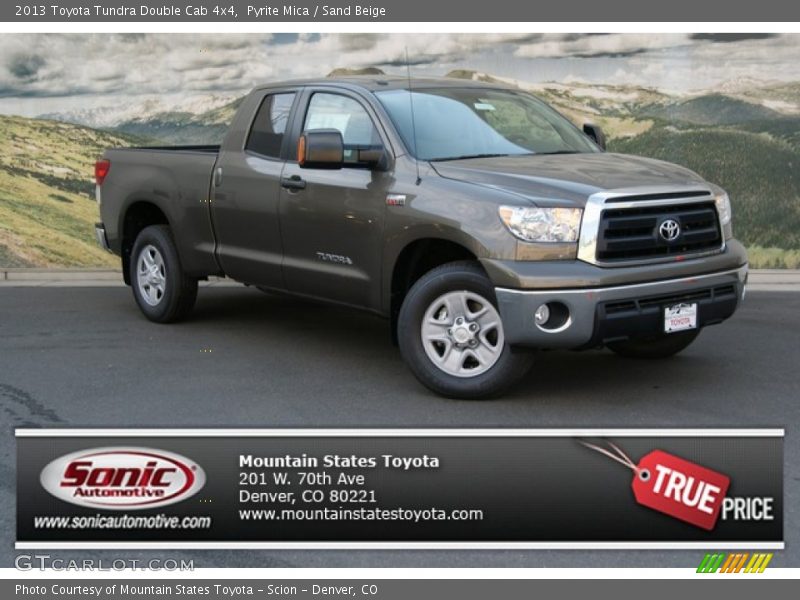 Pyrite Mica / Sand Beige 2013 Toyota Tundra Double Cab 4x4