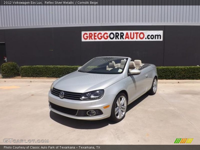 Reflex Silver Metallic / Cornsilk Beige 2012 Volkswagen Eos Lux