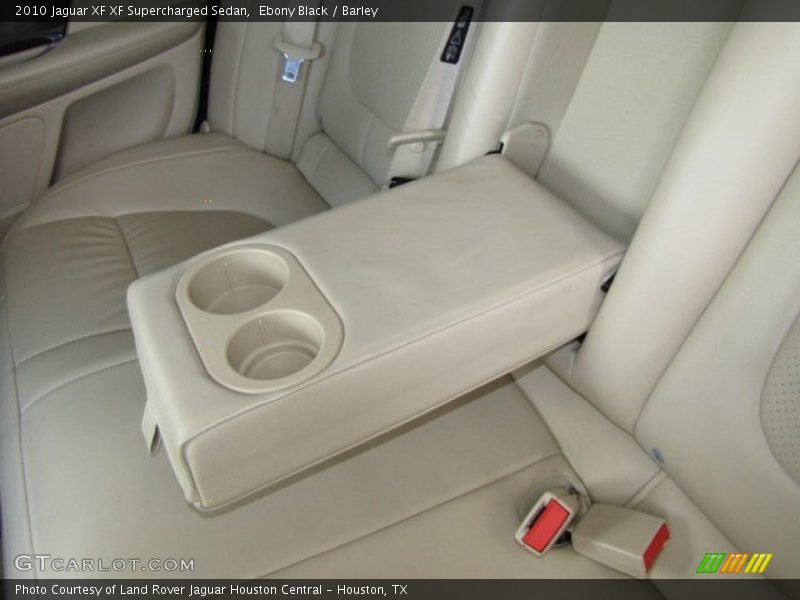 Ebony Black / Barley 2010 Jaguar XF XF Supercharged Sedan