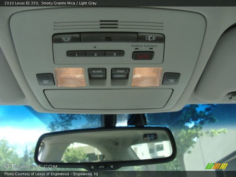 Smoky Granite Mica / Light Gray 2010 Lexus ES 350