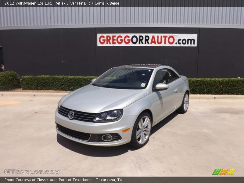 Reflex Silver Metallic / Cornsilk Beige 2012 Volkswagen Eos Lux
