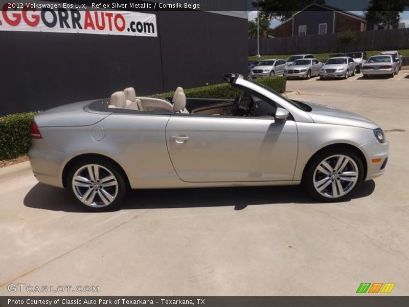 Reflex Silver Metallic / Cornsilk Beige 2012 Volkswagen Eos Lux
