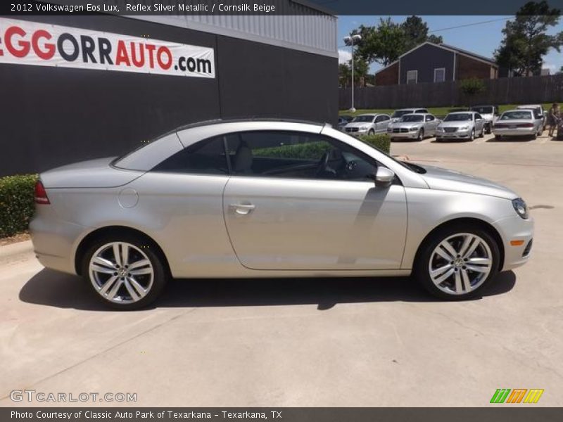Reflex Silver Metallic / Cornsilk Beige 2012 Volkswagen Eos Lux