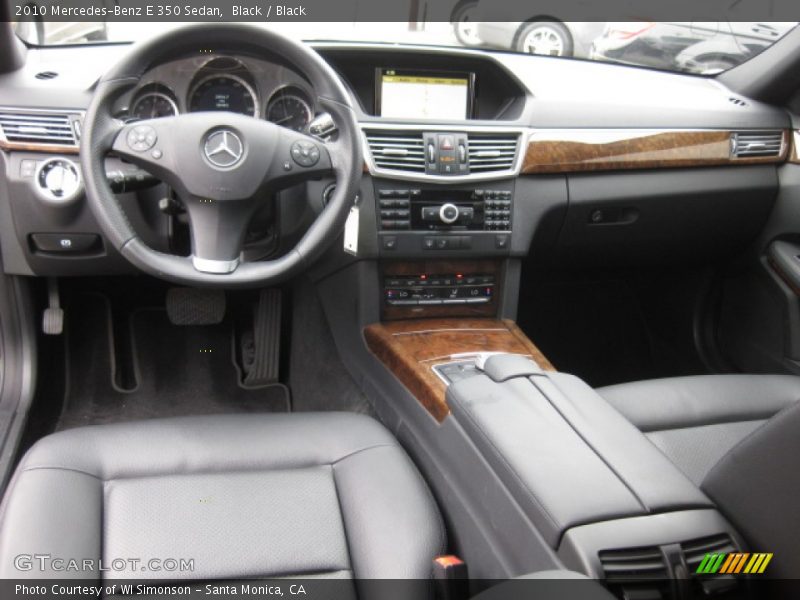 Black / Black 2010 Mercedes-Benz E 350 Sedan